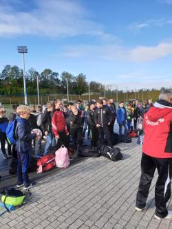 Fußballmatch Schüler-Eltern der Klasse 6a